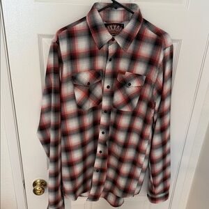 DIXXON orange and black flannel LargeTall (the Eagle)